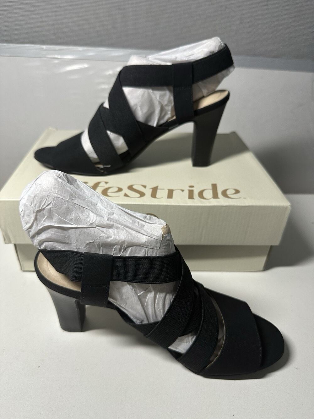 LifeStride Women's Charlotte High Heel Sandals Sz 6